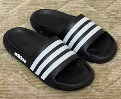 Picture of Men’s Adilette Cloudstep Three-Stripe Slides – New, Trending, Stylish & Super Comfortable