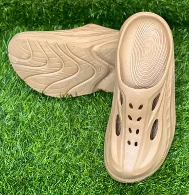 Picture of New Men’s WaveStep Textured Thick-Sole AirFlow Clogs – Ultra Comfortable, Lightweight & Trendy Half Shoes Sandals