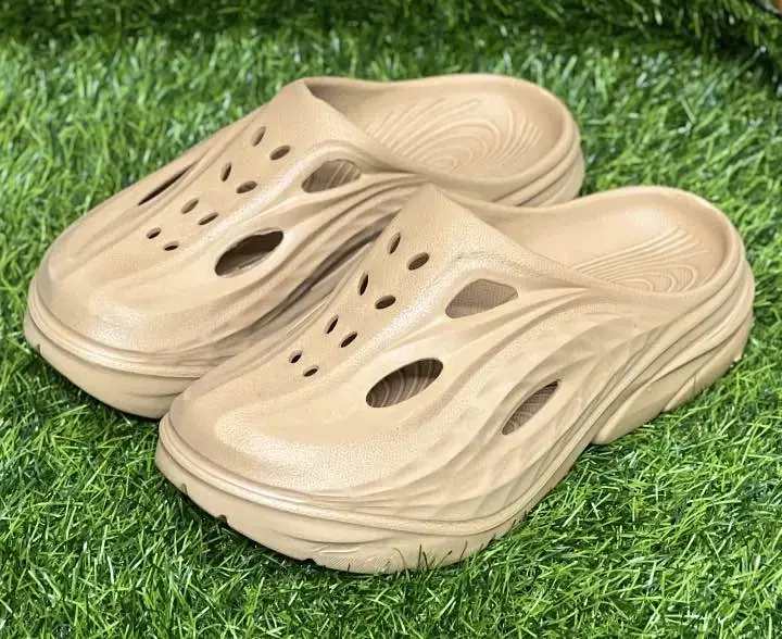 Picture of New Men’s WaveStep Textured Thick-Sole AirFlow Clogs – Ultra Comfortable, Lightweight & Trendy Half Shoes Sandals