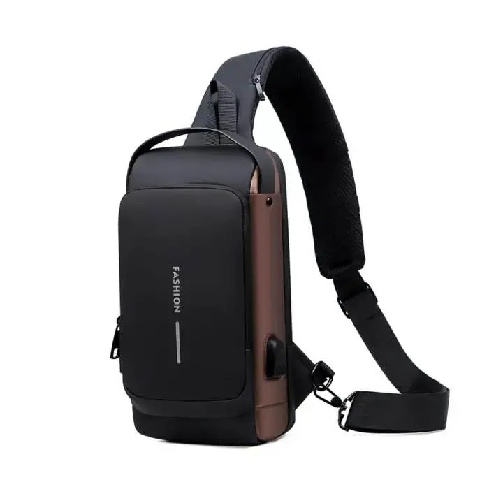 Picture of New Stylish Bag For Boys Chest Pack Multi-Functional Chest Bag School Bag Backpack Crossbody Bag Zipper Bag Sports Bag Waterproof Bag For Men