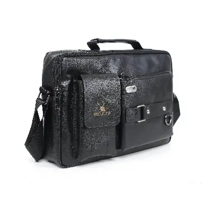 Picture of 🔥 Trendy Men's Business Crossbody Bag | Premium PU Leather Office Shoulder Messenger Bag for Men | Casual Handbag