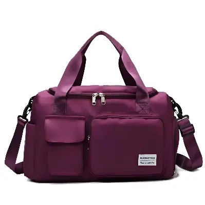 Picture of The Viral Pink Travel Duffel Bag: Premium Large Waterproof Weekend & Gym Bag with Dedicated Shoe Chamber (Also Available in Maroon)