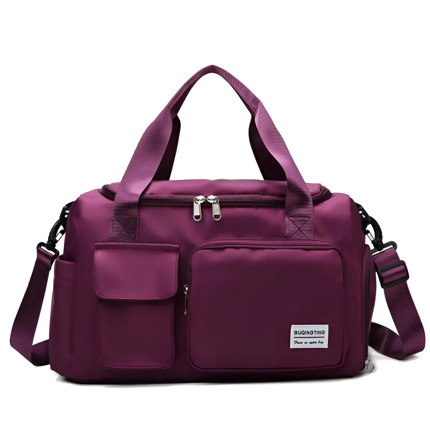 Picture of The Viral Pink Travel Duffel Bag: Premium Large Waterproof Weekend & Gym Bag with Dedicated Shoe Chamber (Also Available in Maroon)