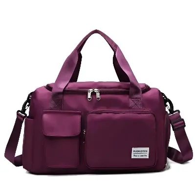 Picture of The Viral Pink Travel Duffel Bag: Premium Large Waterproof Weekend & Gym Bag with Dedicated Shoe Chamber (Also Available in Maroon)