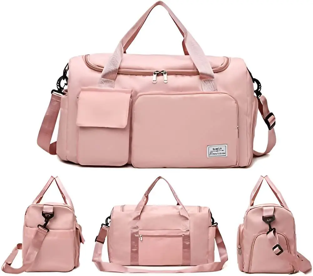 Picture of Premium Large Capacity Travel & Gym Duffel: The Ultimate Waterproof Bag with Smart Shoe & Wet Pockets