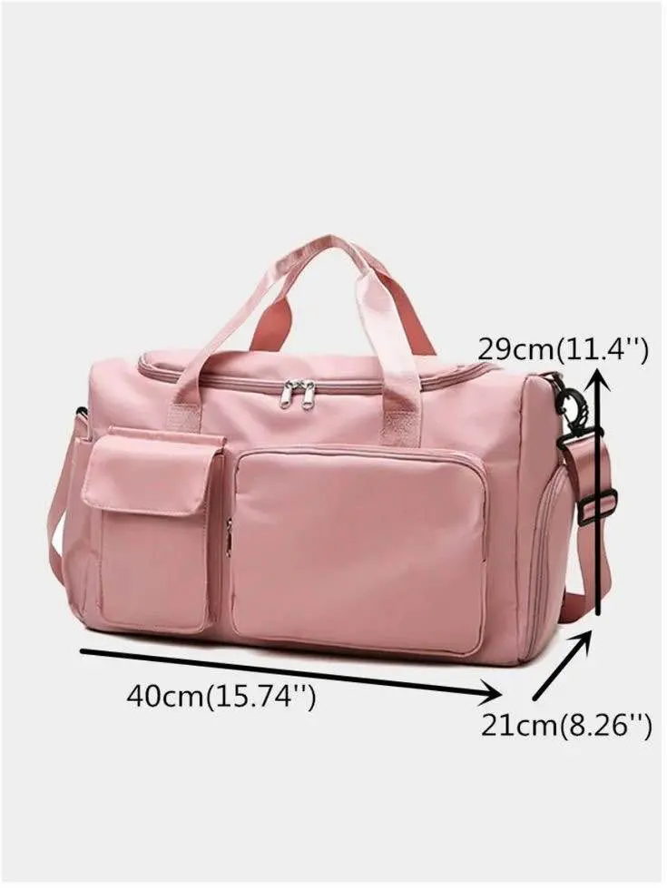 Picture of Premium Large Capacity Travel & Gym Duffel: The Ultimate Waterproof Bag with Smart Shoe & Wet Pockets