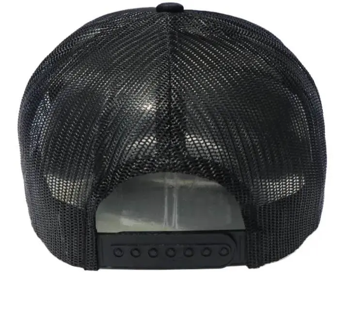 Picture of Final Polished Version (Recommended): Premium Marshmello & BOY Eagle Trucker Cap Collection – Trendy Half Net Mesh Snapback Foam Cap for Men & Women | Unisex Stylish Black Fashion Cap