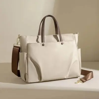 Picture of Kazi Brand Premium Women Tote Bag – Large Oxford Handbag & Shoulder Bag | Stylish, Spacious, Durable & Multi-Purpose Bag for Work, Office, Travel & Daily Use