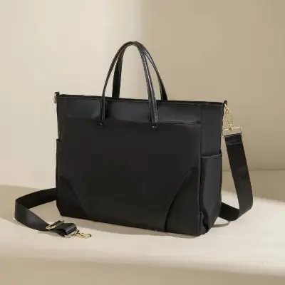 Picture of Kazi Brand Premium Women Tote Bag – Large Oxford Handbag & Shoulder Bag | Stylish, Spacious, Durable & Multi-Purpose Bag for Work, Office, Travel & Daily Use