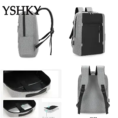 Picture of Cross-Border Premium 3-in-1 Laptop Backpack Set – USB Rechargeable Multifunction Business & Travel Bag for Men | Large Capacity, Waterproof, Stylish School & Computer Backpack