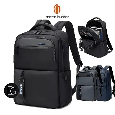 Picture of Arctic Hunter City Hunter Series B00477 – Waterproof & Anti-Theft Backpack with 15.6” Laptop Compartment | Stylish, Lightweight Travel & Office Bag