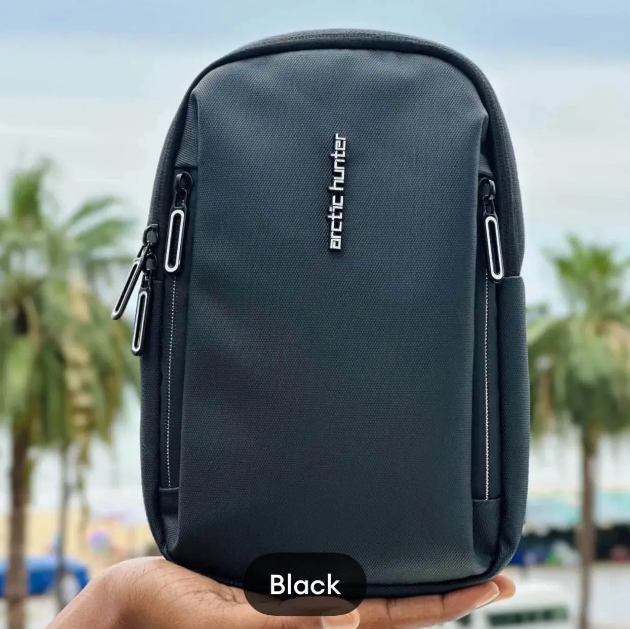 Picture of Arctic Hunter Premium Anti-Theft Crossbody Sling Bag for Men | Waterproof USB Charging Travel Shoulder Messenger Bag