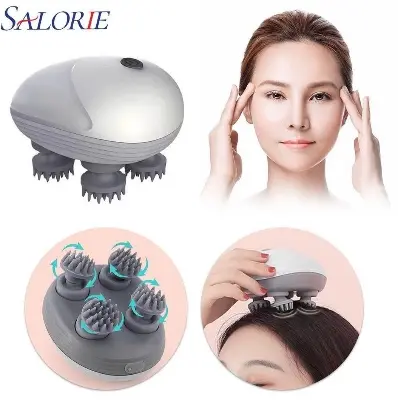 Picture of Electric Scalp Massager – Handheld Portable Head Massager with 96 Kneading Nodes for Stress Relief, Relaxation & Pain Relief | Perfect Gift for Men & Women