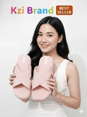 Picture of Velora Women’s Cross-Strap Platform Slides