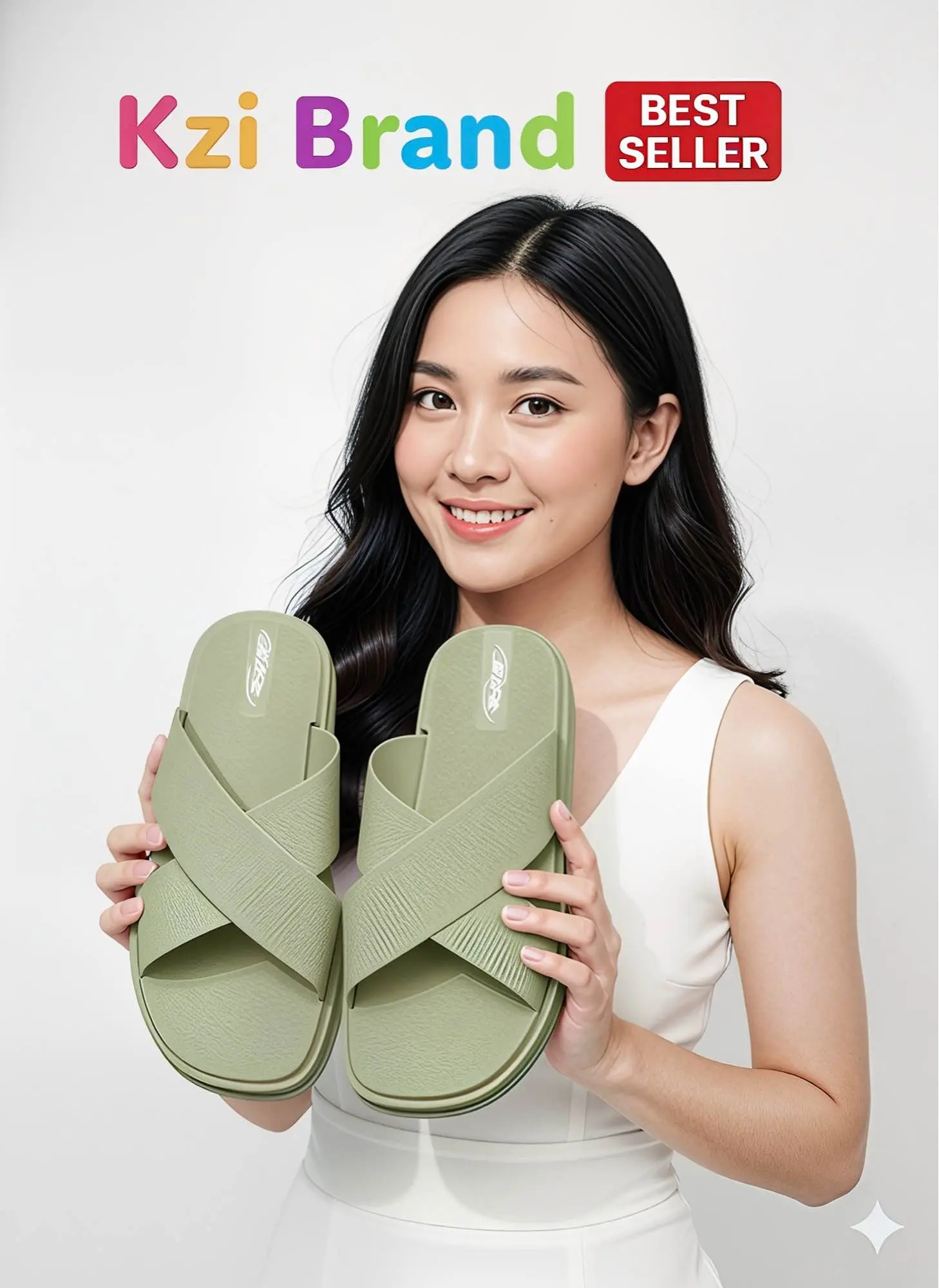 Picture of Velora Women’s Cross-Strap Platform Slides