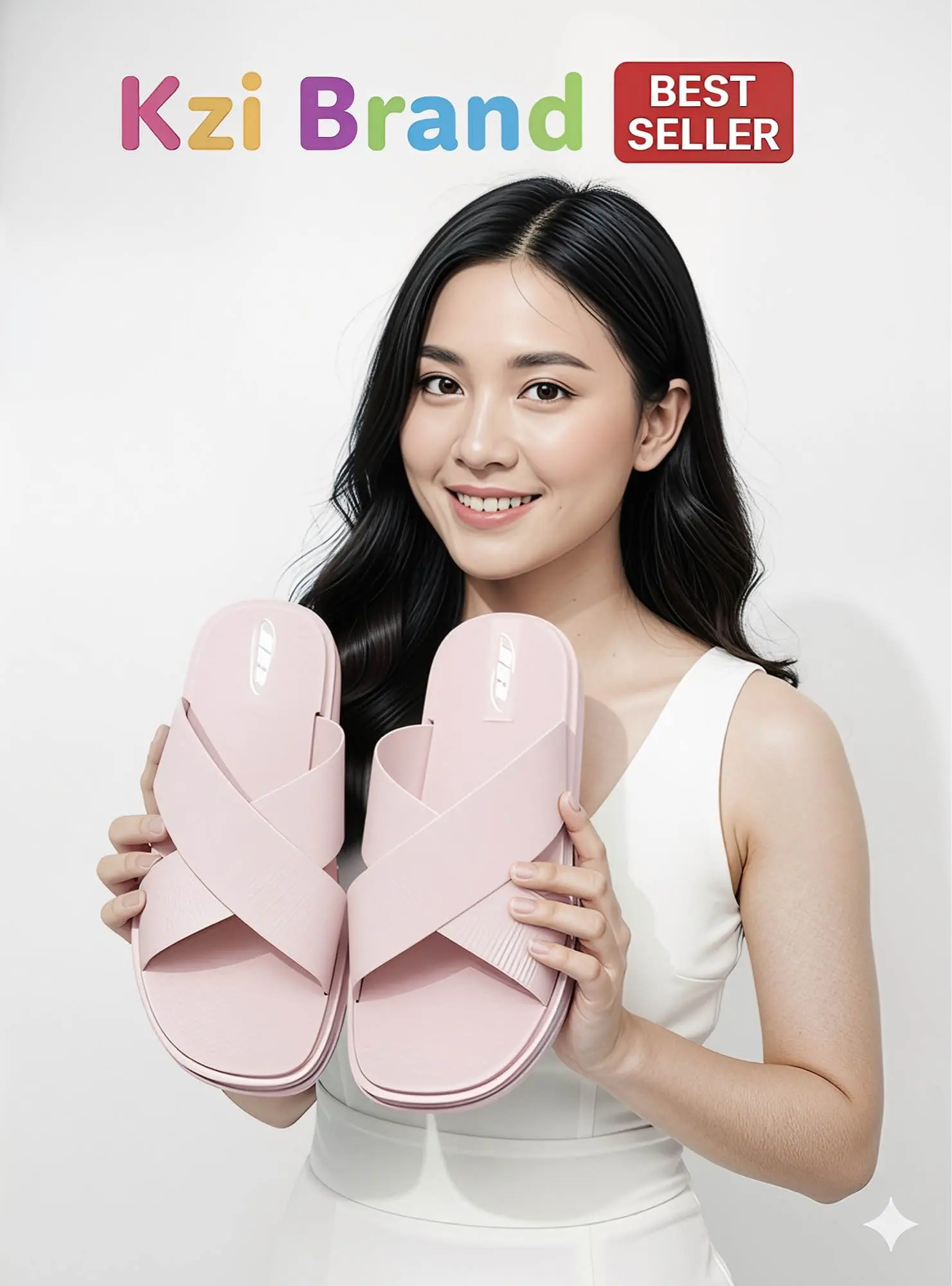 Picture of Velora Women’s Cross-Strap Platform Slides