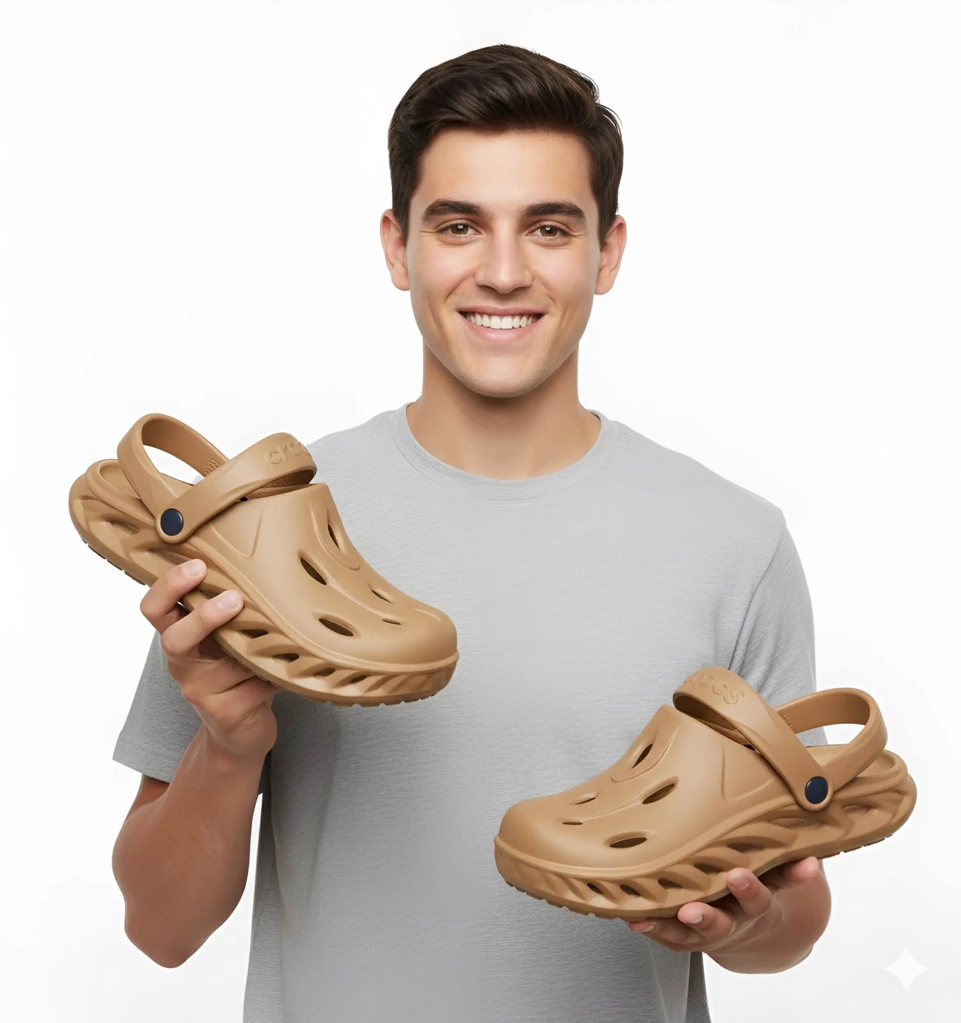 Picture of Men’s AirFlex EVA Stylish Trendy Clogs | Lightweight Breathable Comfort Crocs Sandals – Premium Anti-Slip Daily Wear Footwear