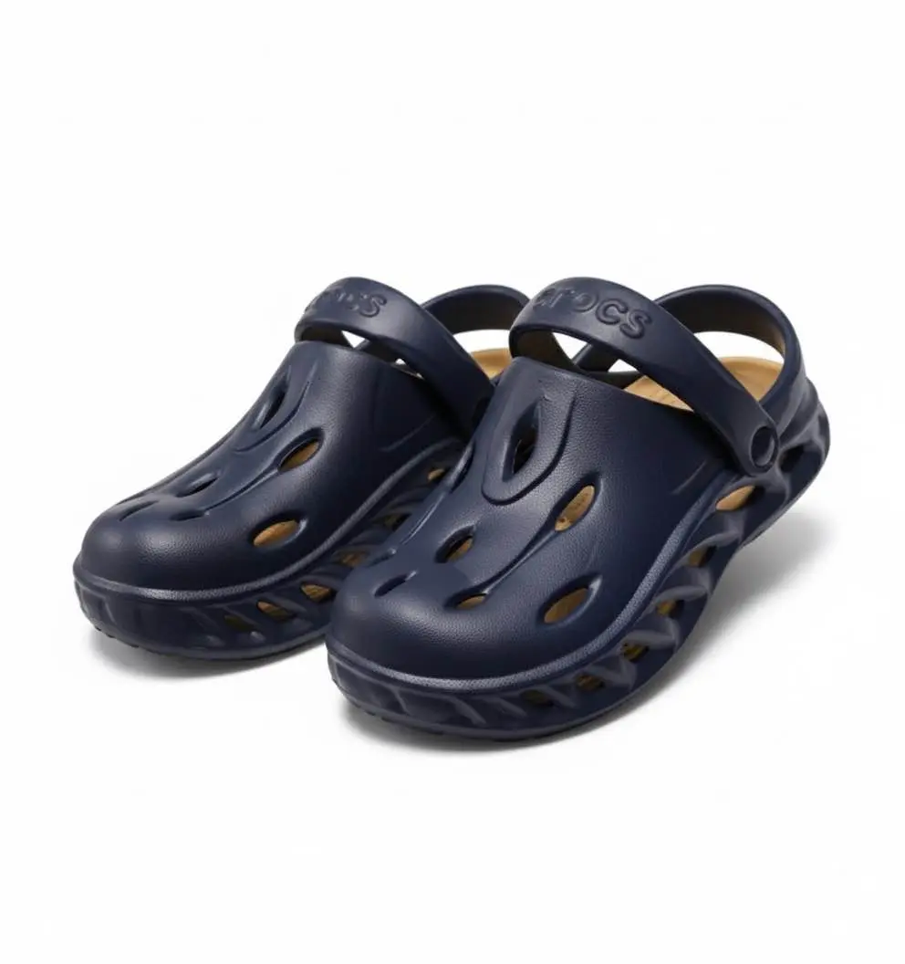 Picture of AirFlex Men’s Premium EVA Clogs Sandals – Black, Blue & Beige | Ultra-Light, Breathable & Comfortable Slip-On Footwear for Daily Use