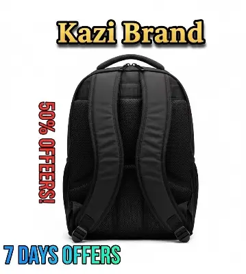Picture of 👑 Exclusive Launch! Kazi Brand Stylish Premium Arctic Hunter 4-in-1 Fashion Backpack | New Bag | 17” Expandable Cabin Luggage, Anti-Theft Lock, Waterproof Laptop Bag & USB Charging Port (Limited Stock)