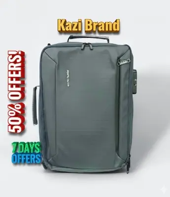 Picture of 🥇 Arctic Hunter 15.6” Men & Boys Laptop & Travel Backpack | Waterproof, Anti-Theft, USB Charging | College, Office & Daily Bag (Grey/Black)