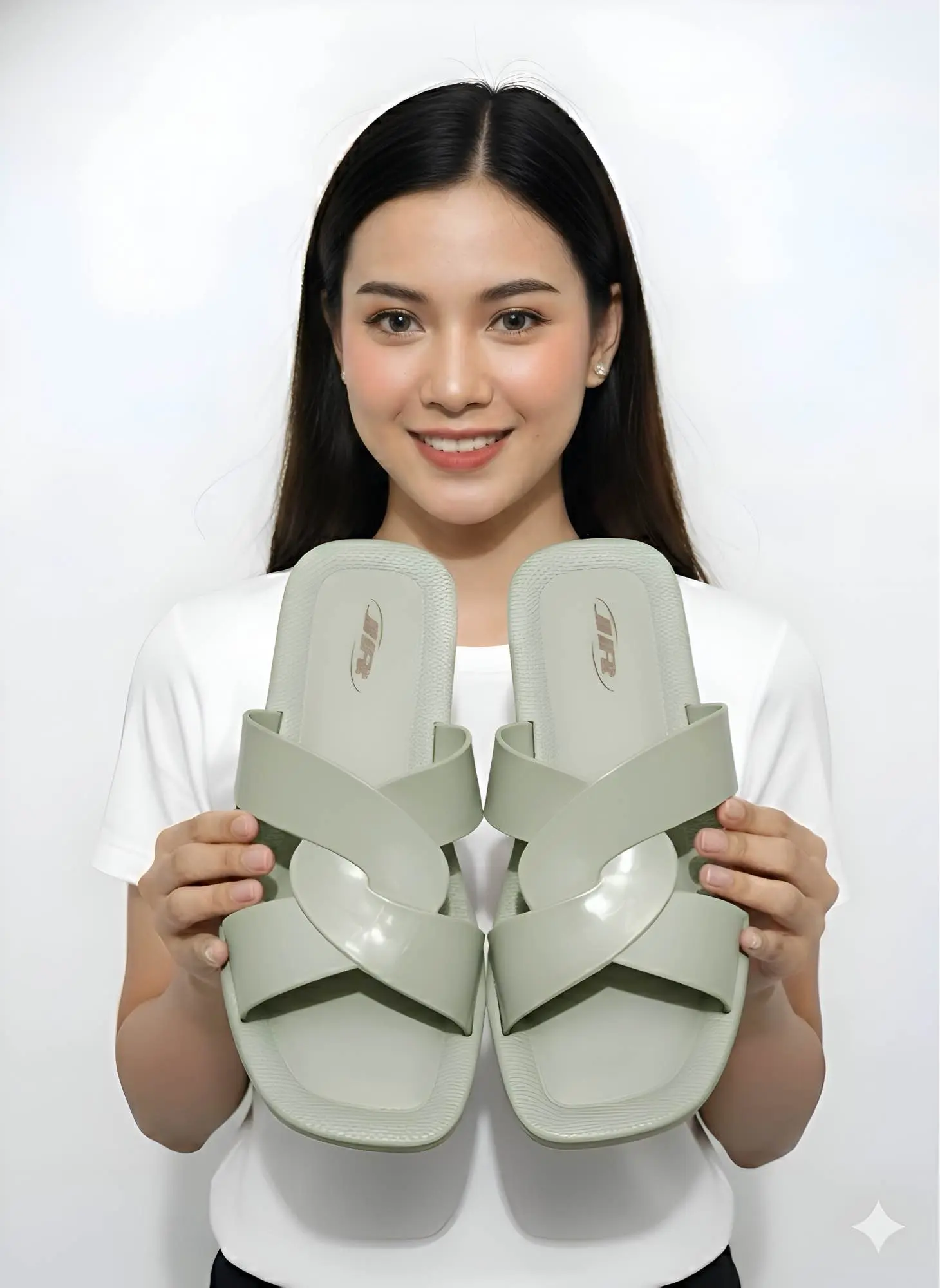 Picture of Kazi Brand | Trendy Ultra-Light Cross-Strap Slide Slippers for Women | Premium Cushioned Comfort Sandal | Stylish & Non-Slip Daily Wear Footwear | Daraz Exclusive