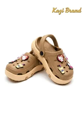 Picture of 🔥 New Model Trendy Crocs Style Women’s Clogs | Soft Lightweight EVA Sandals with Cute Jibbitz Charm | Non-Slip Casual Shoes for Girls/Women