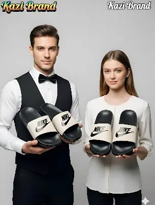 Picture of Kazi Brand | Premium Comfort Slide Slipper for Men | Trendy New Design Casual Lightweight Soft Sole Sandal | Daraz Bestseller Footwear