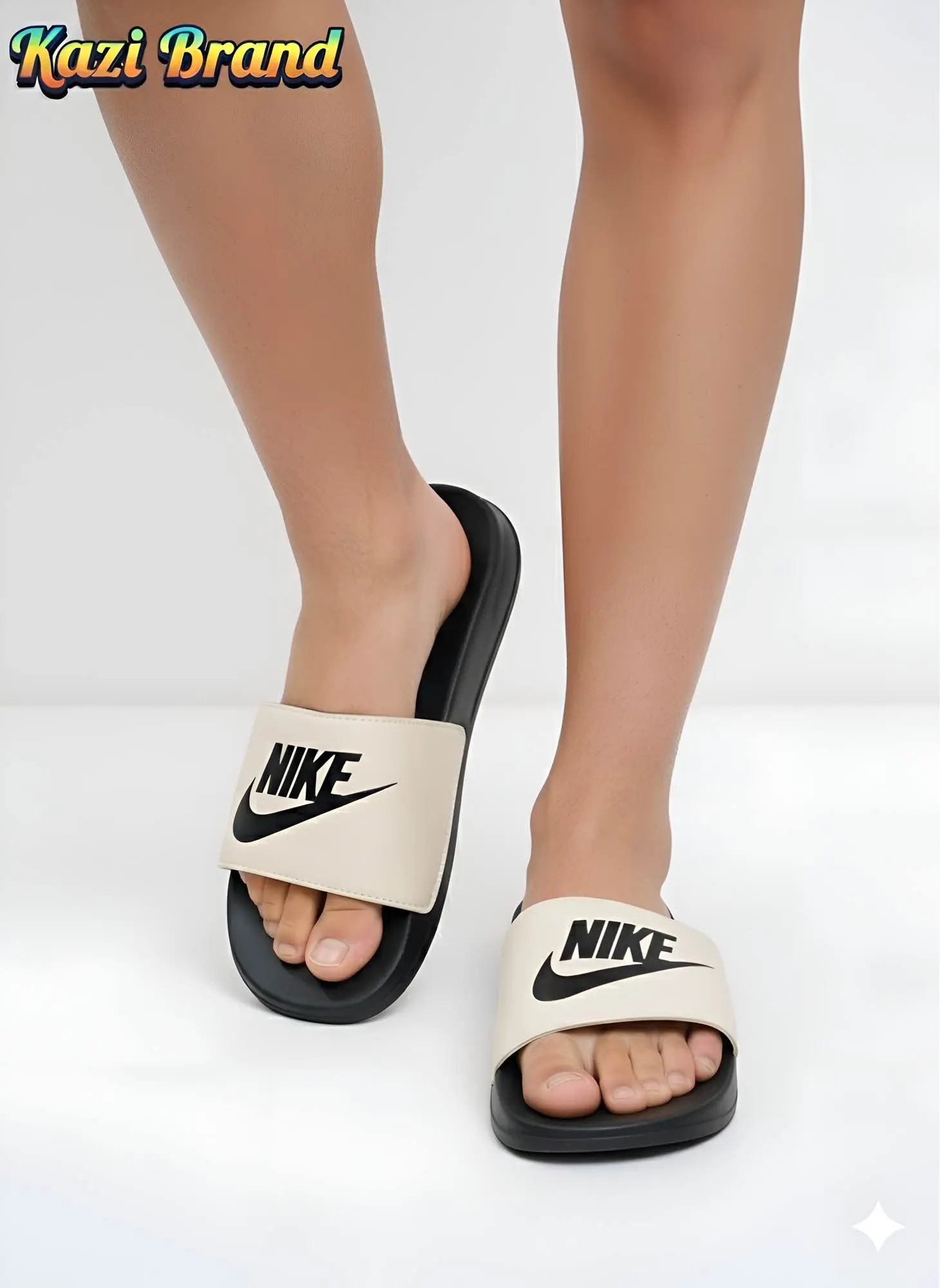 Picture of Kazi Brand | Premium Comfort Slide Slipper for Men | Trendy New Design Casual Lightweight Soft Sole Sandal | Daraz Bestseller Footwear