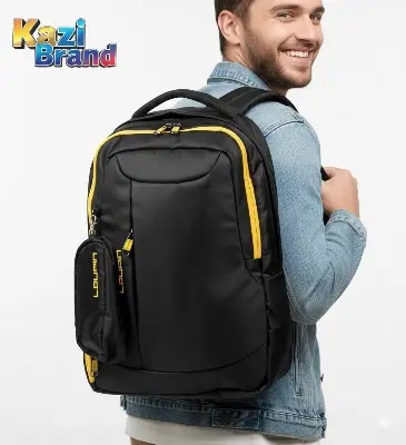 Picture of Louping Backpack for Men Women (Unisex) | Large Capacity, Durable & Water-Resistant Bag | Travel & Laptop Backpack (Black, Blue, Coffee)