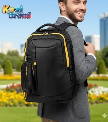 Picture of Louping Backpack for Men Women (Unisex) | Large Capacity, Durable & Water-Resistant Bag | Travel & Laptop Backpack (Black, Blue, Coffee)