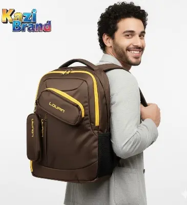 Picture of Louping Backpack for Men Women (Unisex) | Large Capacity, Durable & Water-Resistant Bag | Travel & Laptop Backpack (Black, Blue, Coffee)