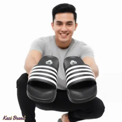 Picture of Power Slides Sandle for Men - Black