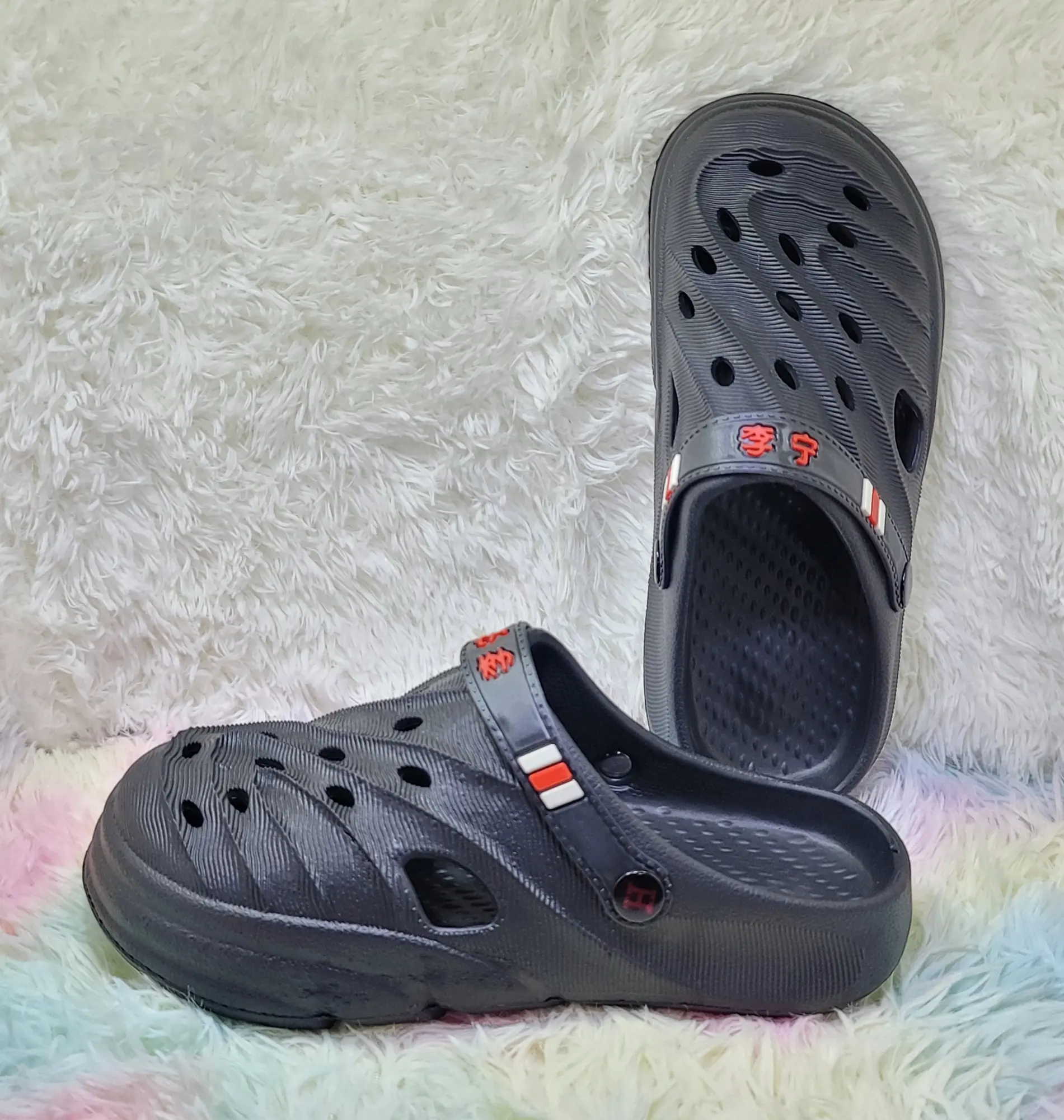 Picture of [BEST SELLER] Mens EVA Anti-Slip Clogs Sandals | Waterproof, Super Lightweight & Breathable Hollow Design | Dual-Use Slingback Beach, Garden & Outdoor Vent Shoes