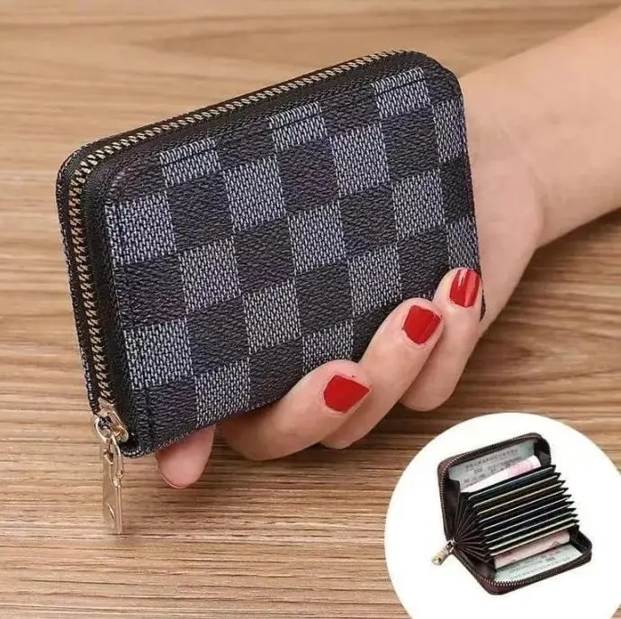 Picture of [UNISEX 11.11 DEAL] Slim Multi-Pocket Card Wallet Organizer | Premium Vintage Style Business Card Holder for Men & Women