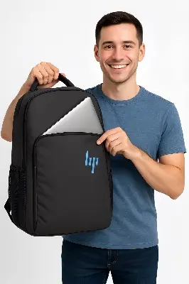 Picture of Premium HP Style 15.6’’ Laptop Backpack – Waterproof, Lightweight & Ultra Durable School/Office Travel Bag