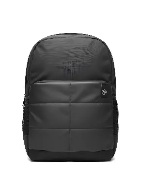 Picture of Premium HP Stylish Quilted Black Laptop Backpack 15.6 Inch | Waterproof & Durable Travel, College, Office Bag for Men & Women