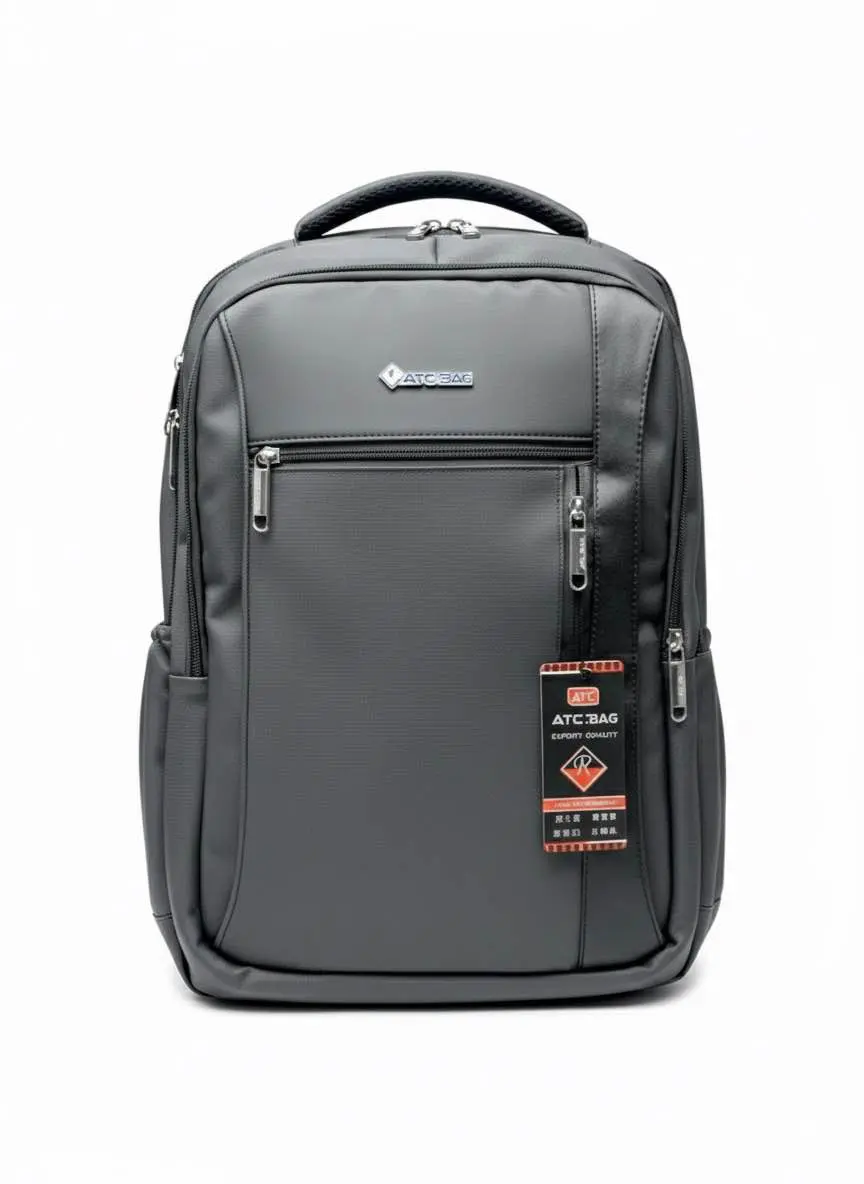 Picture of ATC BAG Premium Stylish Lightweight Waterproof Backpack | Multi-Purpose Travel & Office Daypack with USB Charging Port – Dark Gre