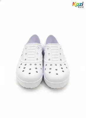 Picture of Kazi Urban Clog – Pure White | Lightweight Comfort Clog for Men