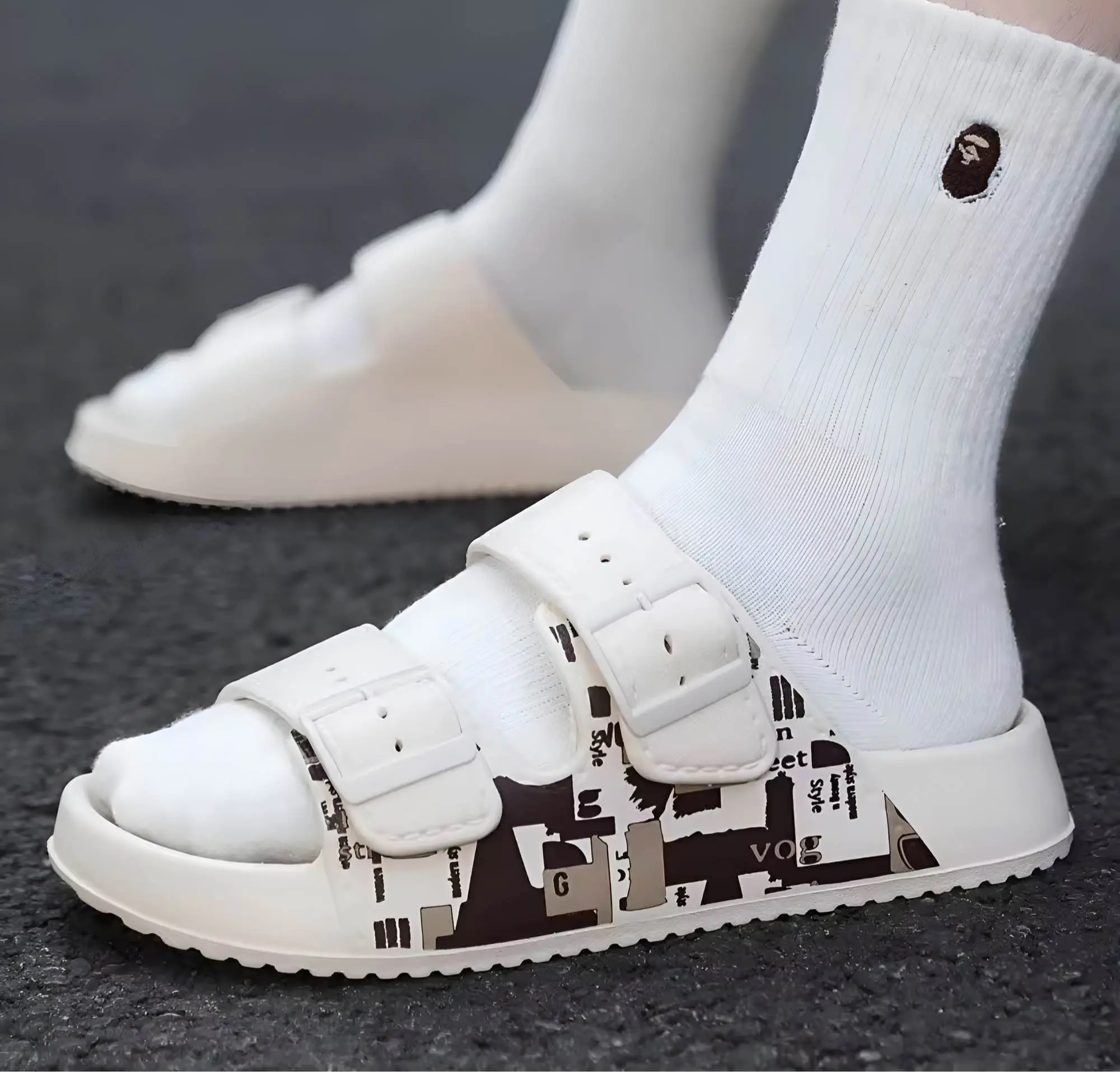 Picture of Premium Double Buckle Slides for Men & Women