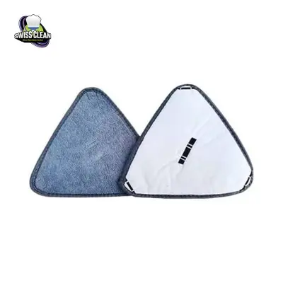 Picture of 4pcs Triangle Mop Pad Refill Set– Microfiber Washable Replacement Pad for 360° Rotatable Triangle Mop Home & Floor Cleaning