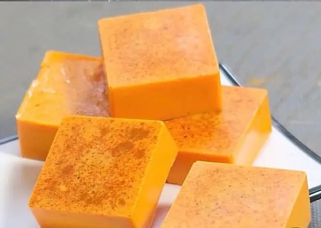 Picture of Saffron Goat Milk Handmade Soap Bar