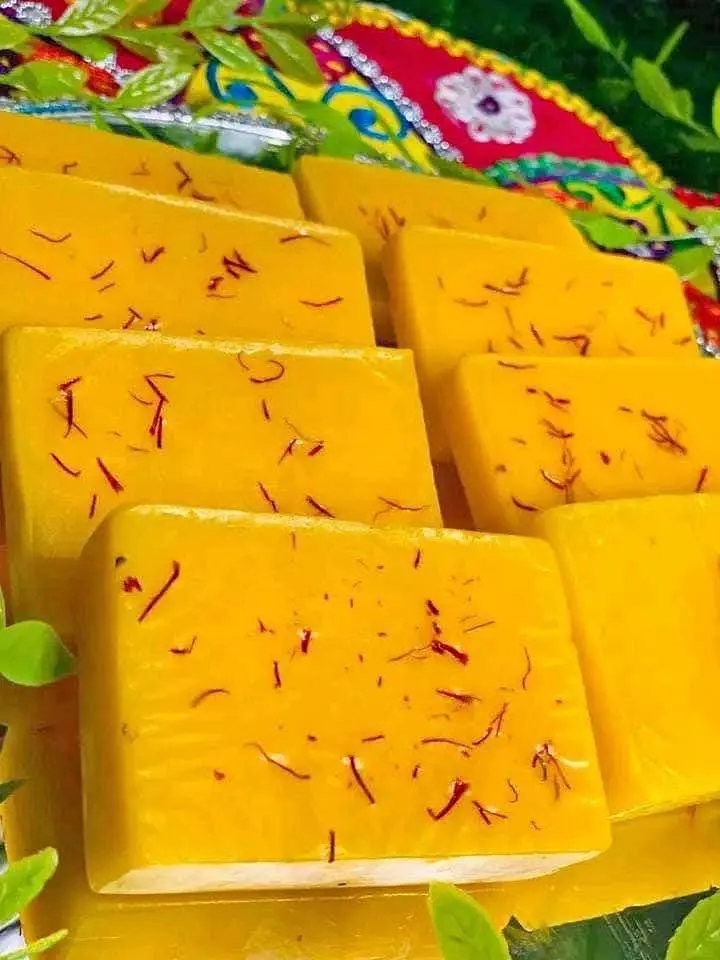 Picture of Hand Made Saffron Goat Milk Soap