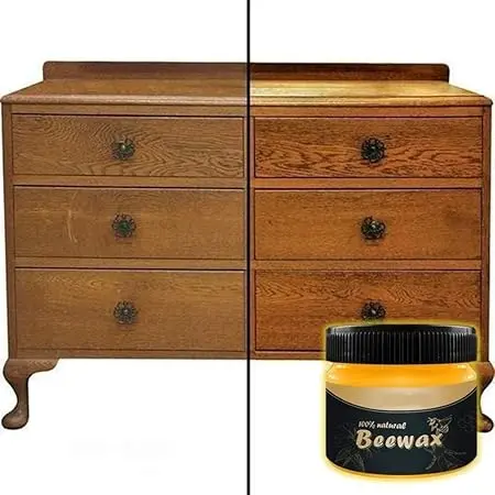 Picture of Beeswax Wood Polisher, Beeswax for Wood Polishing, Protective Wax for Household Cleaning, Wood Use and Restore Furniture Luster