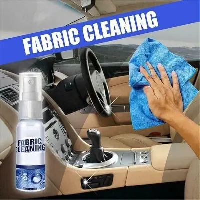 Picture of Car Cleaning Agent, Car Interior Cleaning Tools, Car Seat Upholstery Ceiling Leather Strong Stain Remover, Foam Cleaner Spray For Car