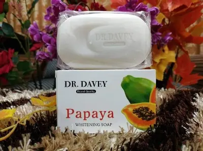 Picture of DR.DAVEY PAPAYA WHITENING SOAP(papaya)