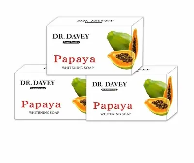 Picture of DR.DAVEY PAPAYA WHITENING SOAP(papaya)