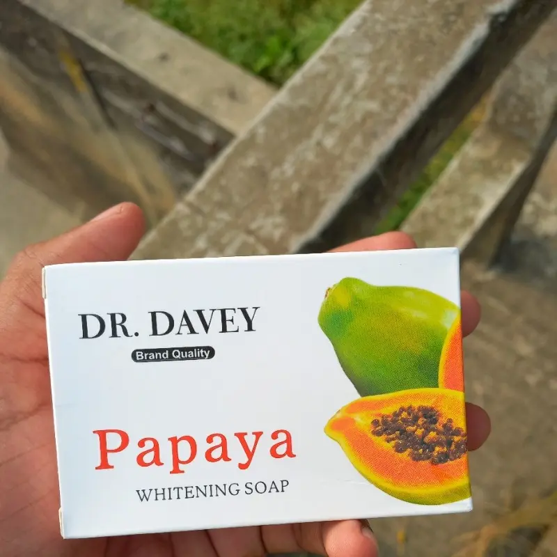 Picture of DR.DAVEY PAPAYA WHITENING SOAP(papaya)