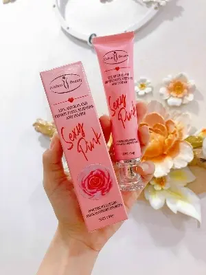 Picture of Pink Areola Whitening Cream Armpit Whitening Cream Elbow Knee Legs Thigh Dark Skin Lightening Private Parts Whitening Gel