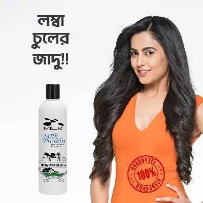 Picture of Milk protein hair straightener treatment