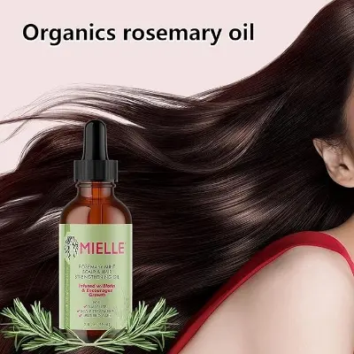 Picture of Rosemary Mint Light Scalp & Hair Strengthening Mielle Oil 59ml(Black)